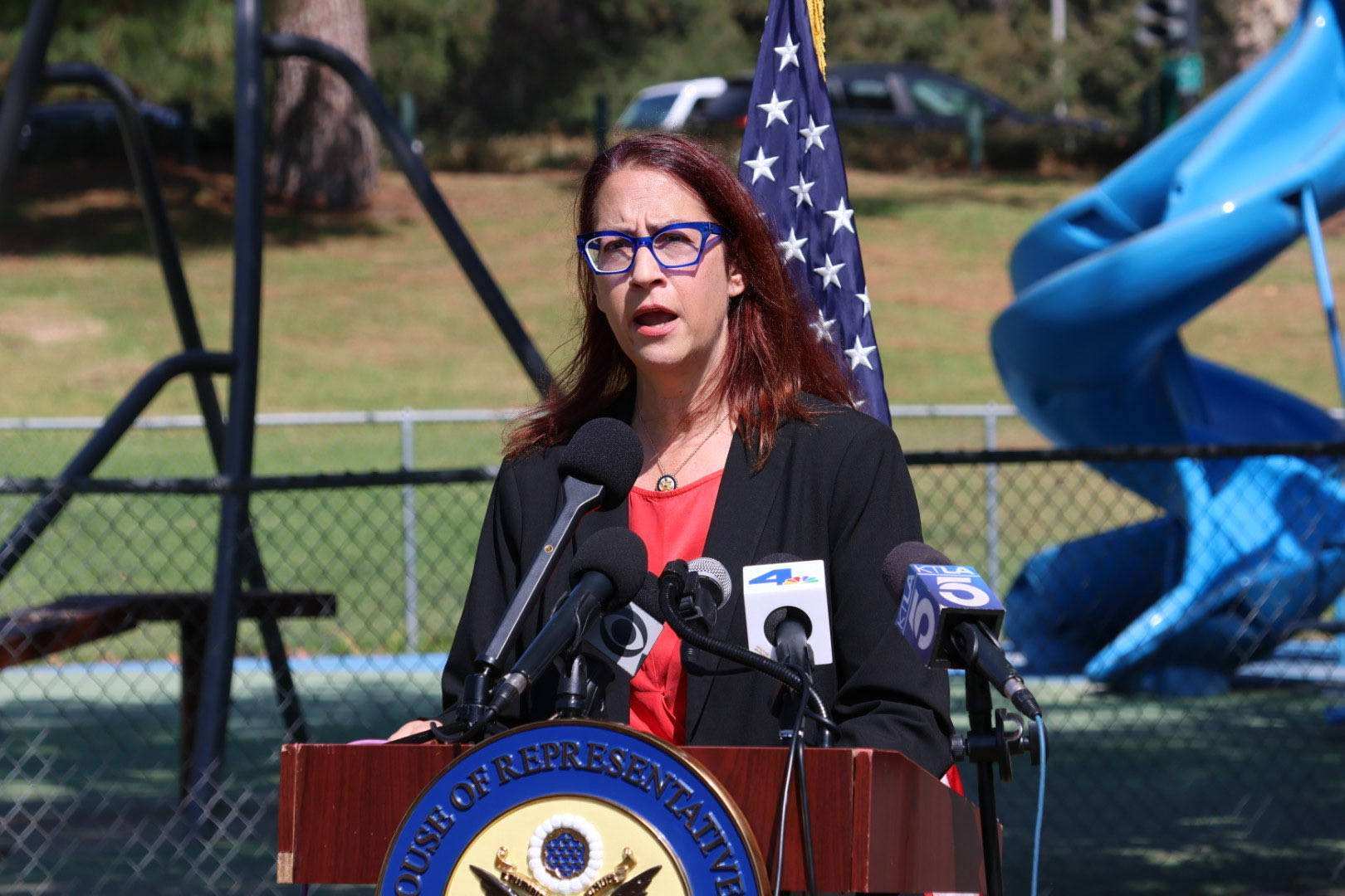 KNX News 97.1 FM: Rep. Laura Friedman backs No Masks for ICE bill