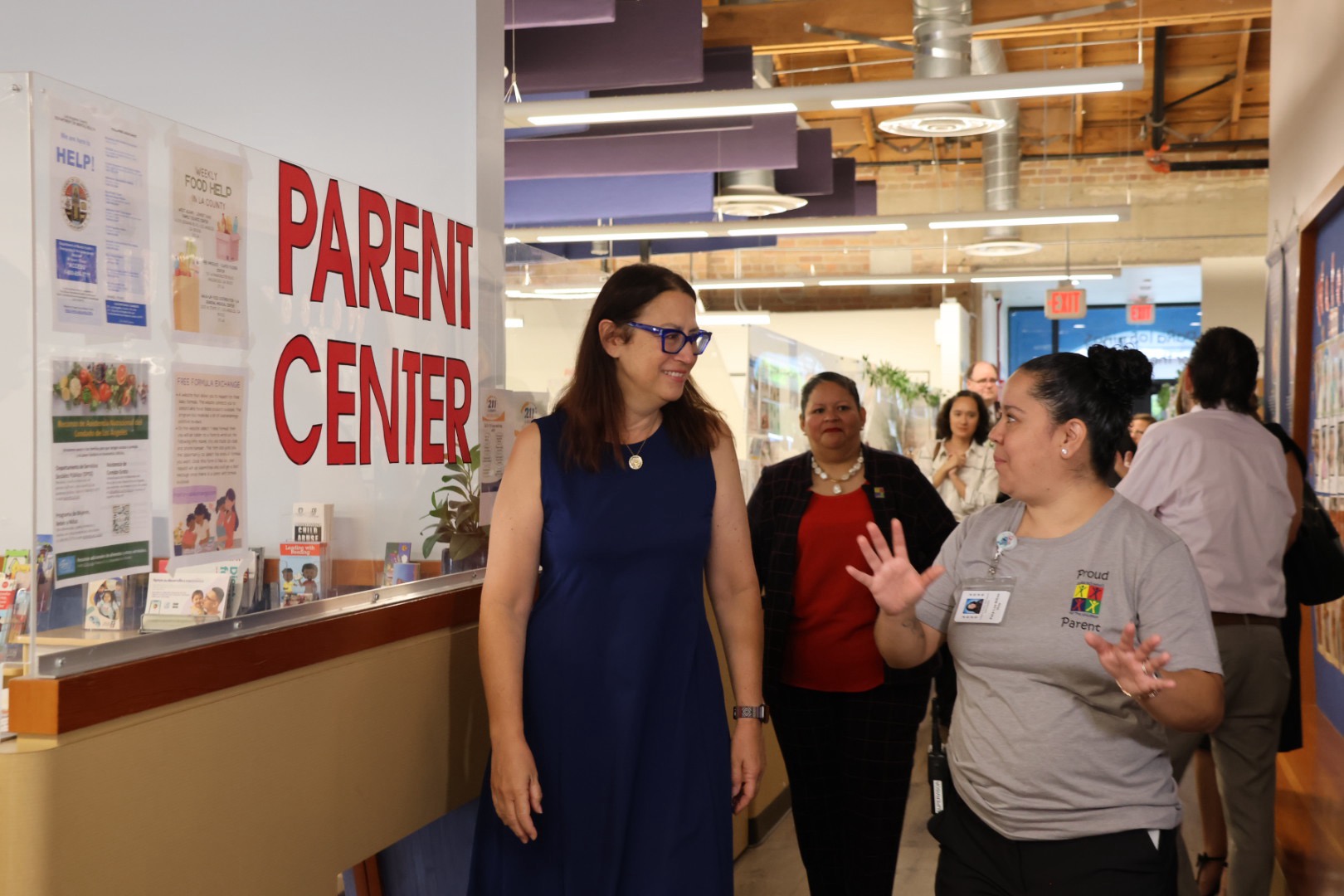 rep Friedman tours Early Head Start