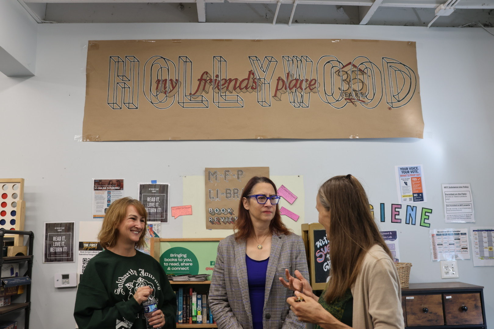 LSF My Friend's Place lobby