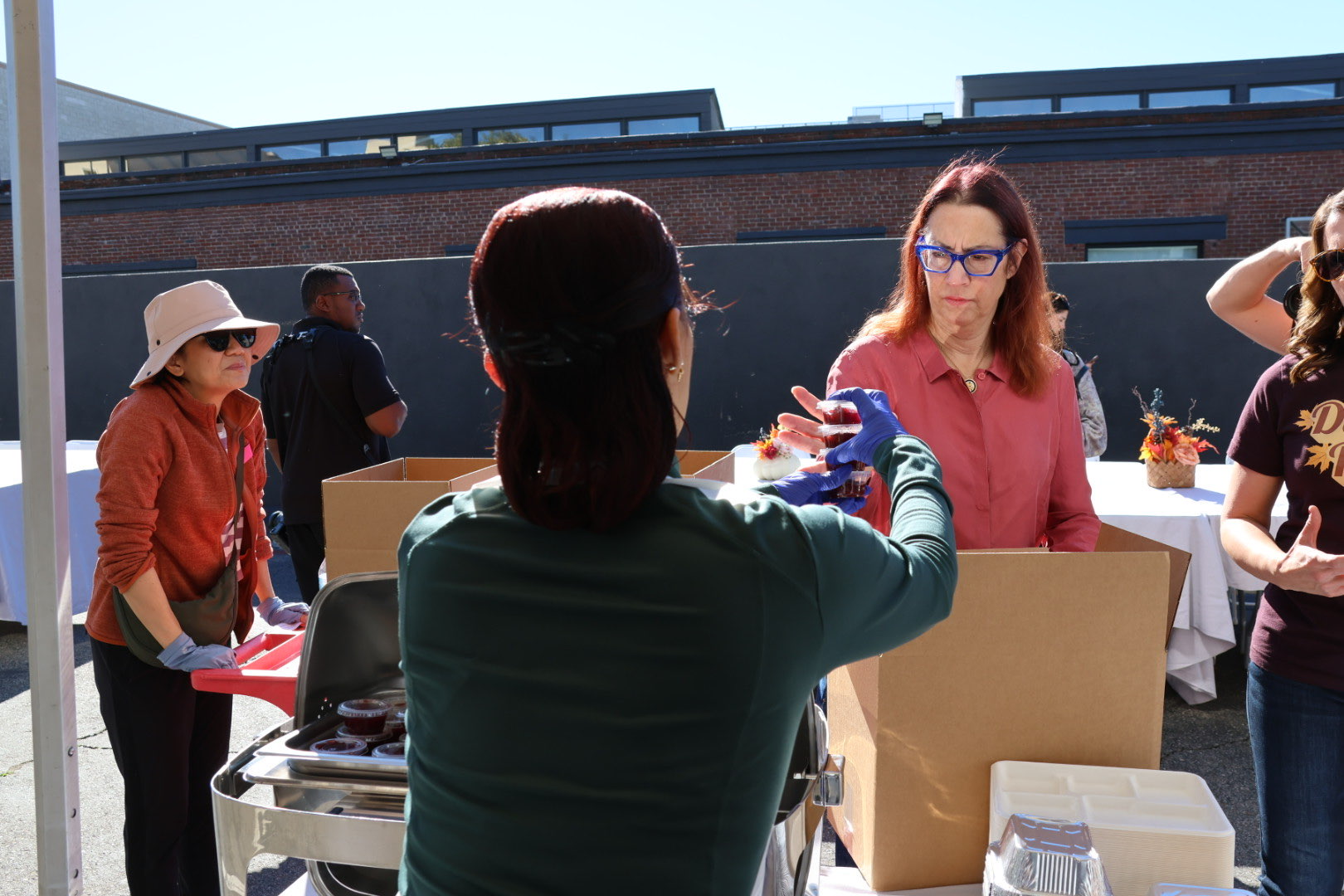 Rep. Friedman at Union Station Homeless Services