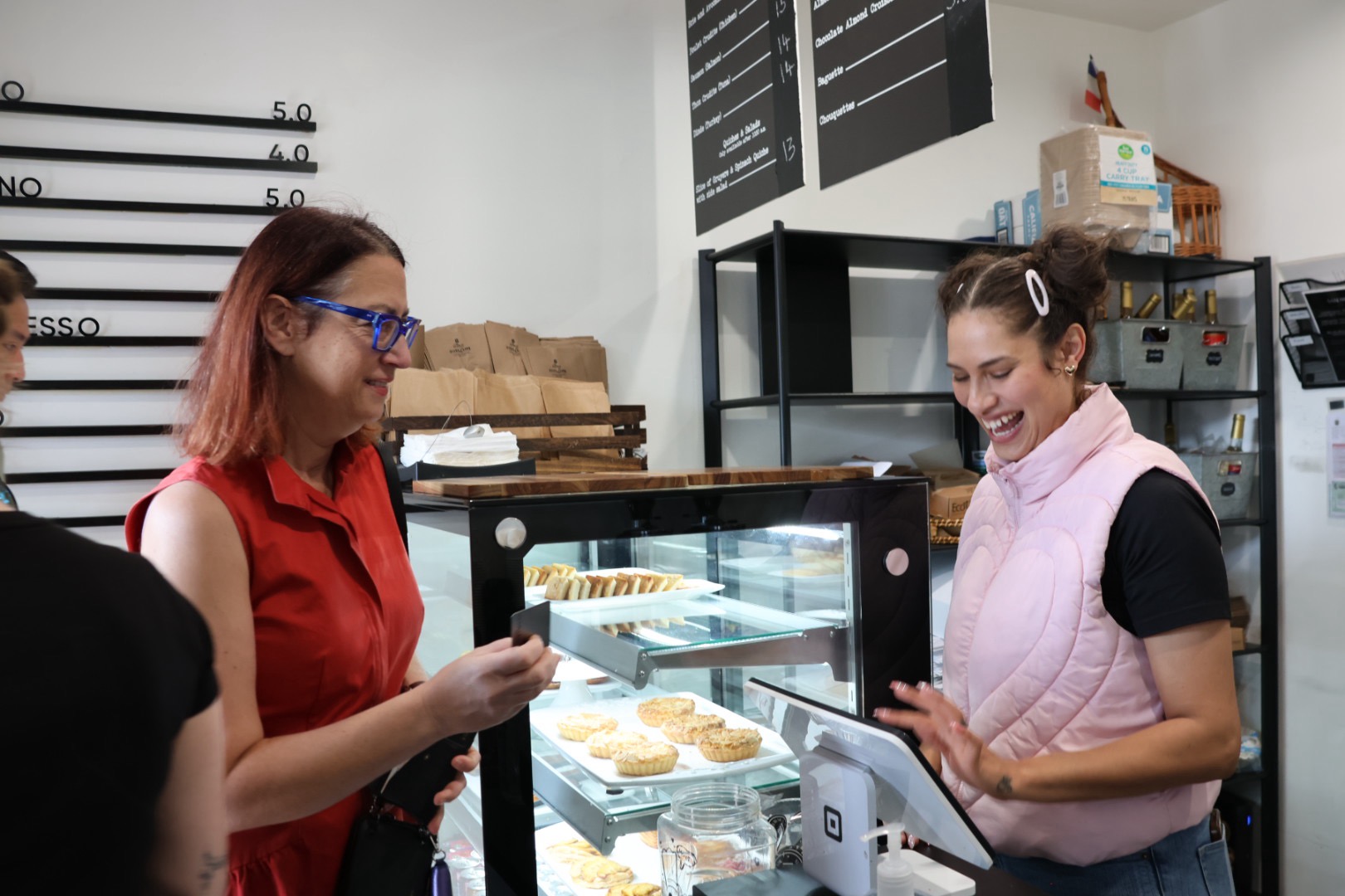 LSF checks out at the register at Lou's