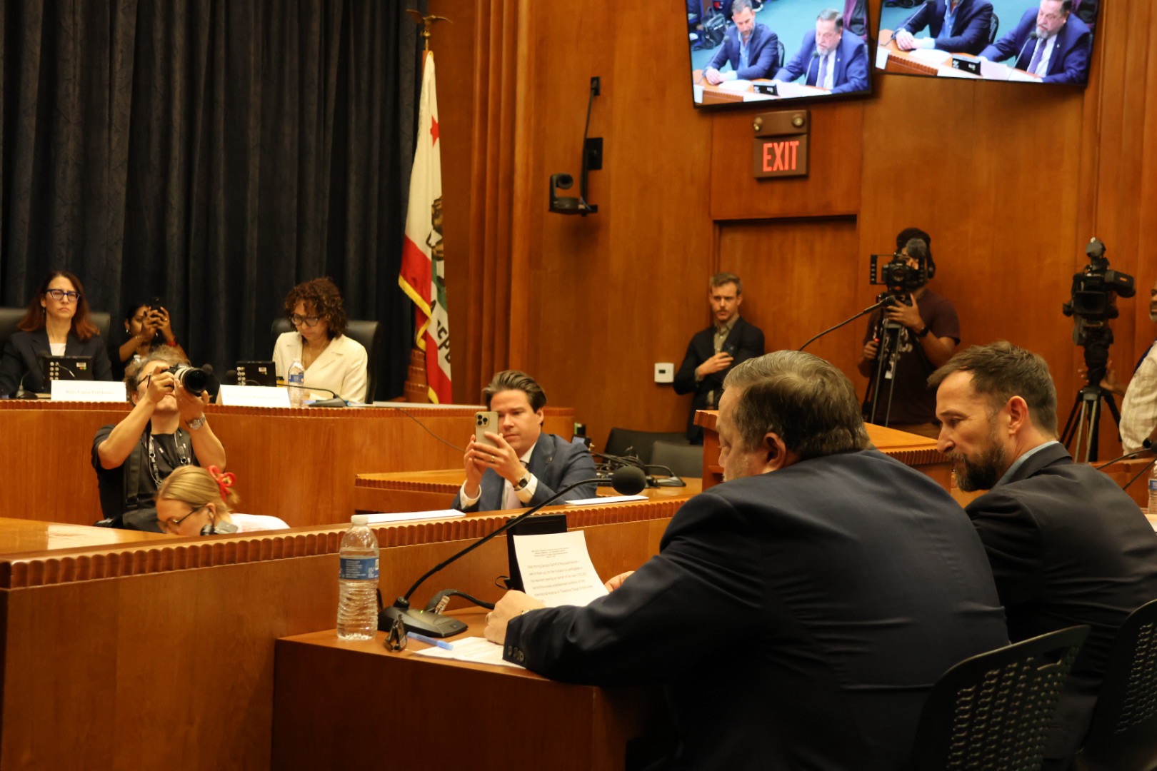 Rep. Friedman at spotlight hearing on hollywood