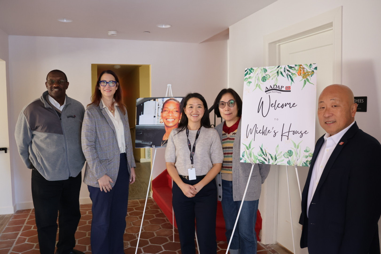 LSF at AADAP Mickle's House - Entrance