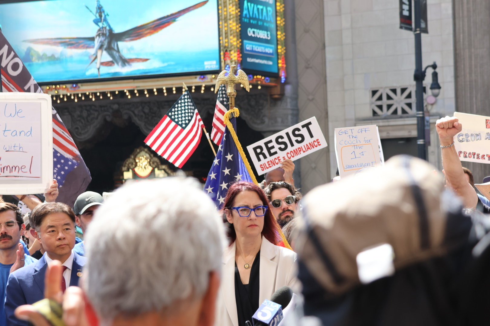 Rep. Friedman Free Speech Rally
