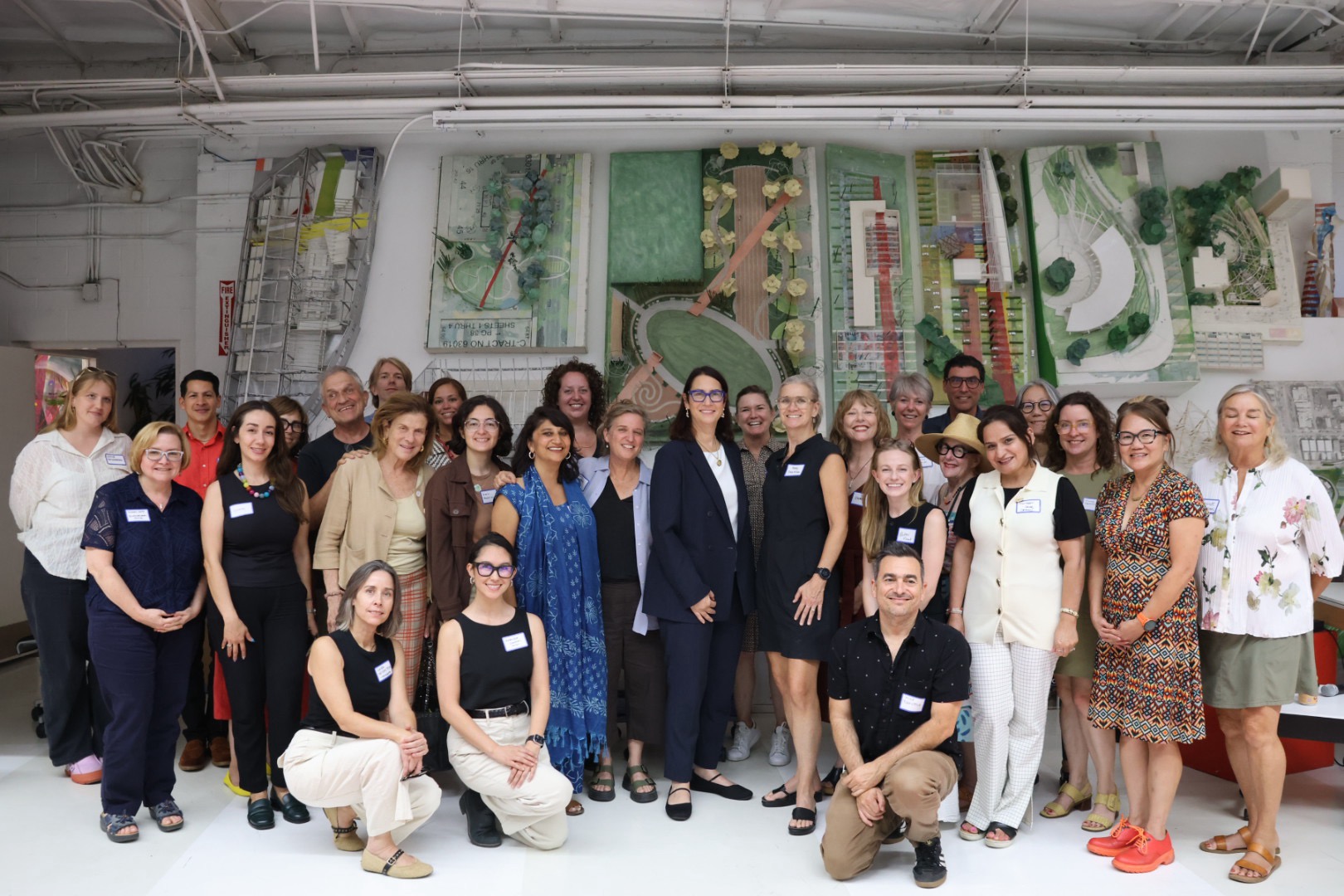 Rep. Friedman at AWA+D event group photo