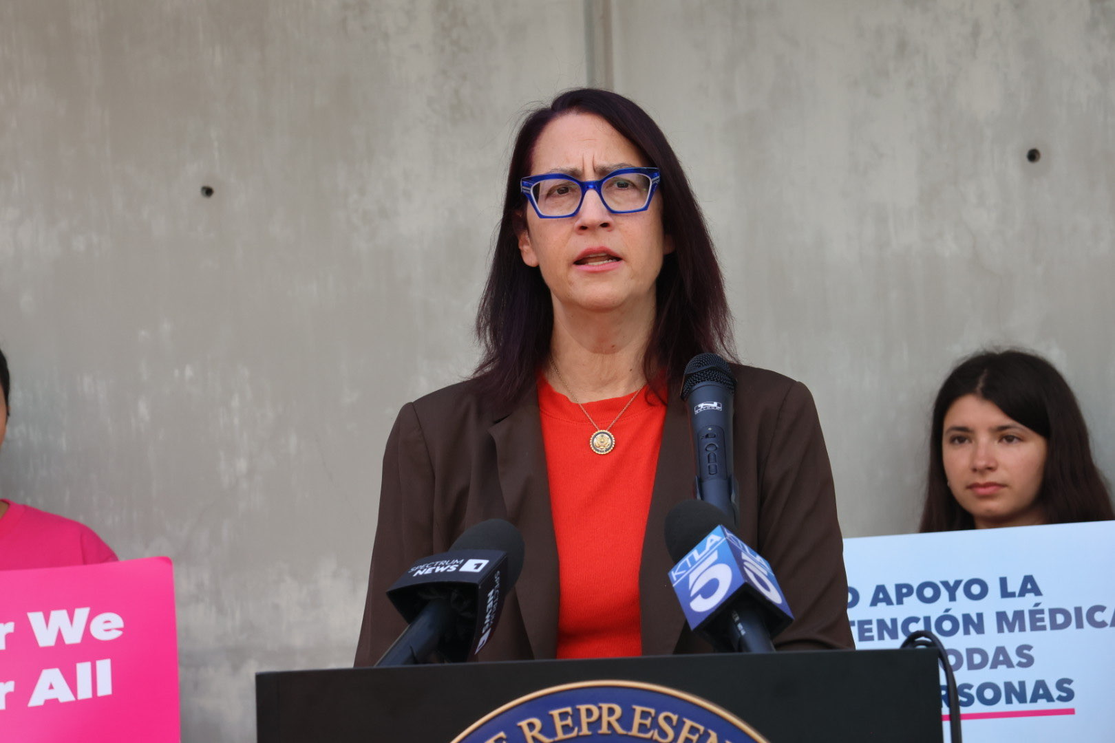 Friedman at Planned Parenthood press conference