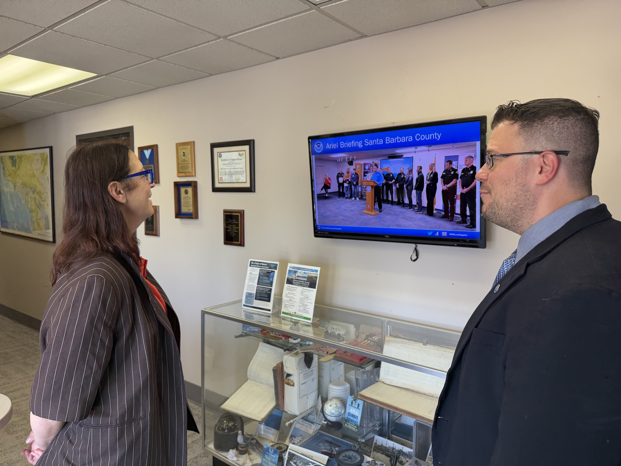 Rep. Friedman at NWS Oxnard