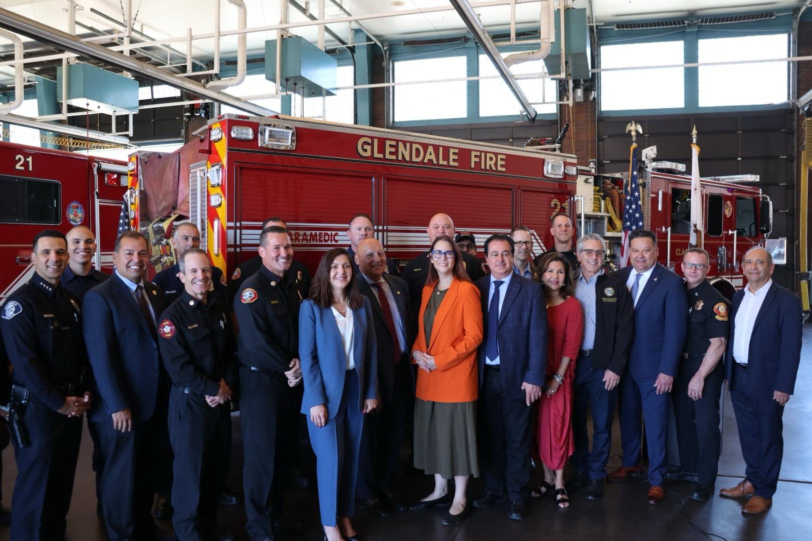 Verdugo Fire Press Conference