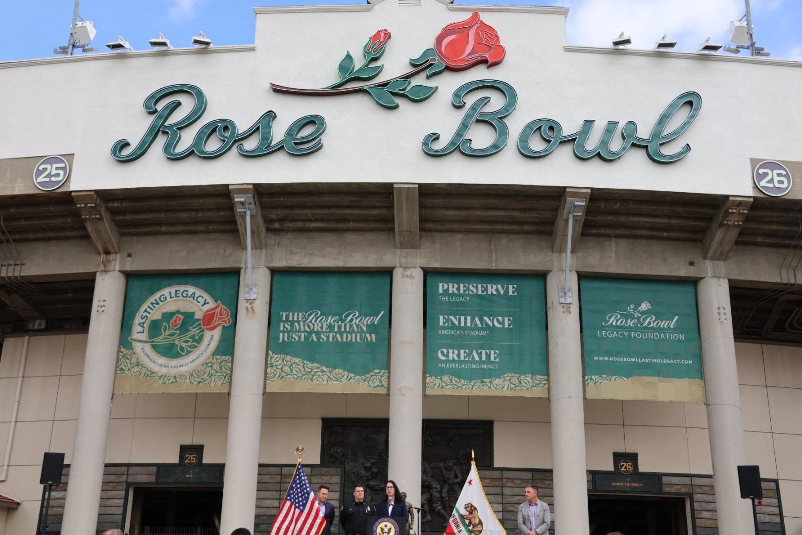 Rose Bowl press conference