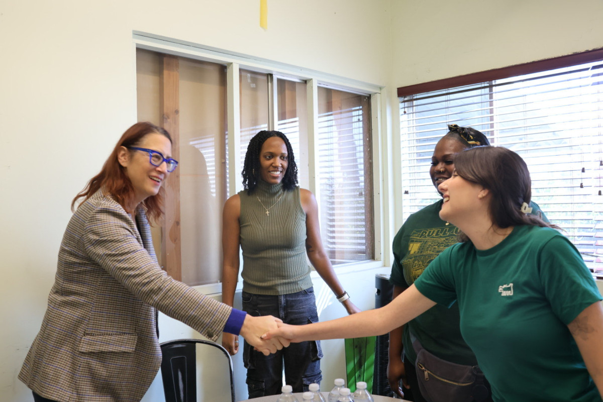 LSF My Friend's Place staff