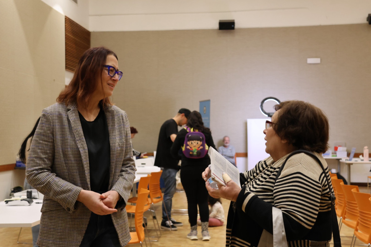 Rep. Friedman at Passport Fair