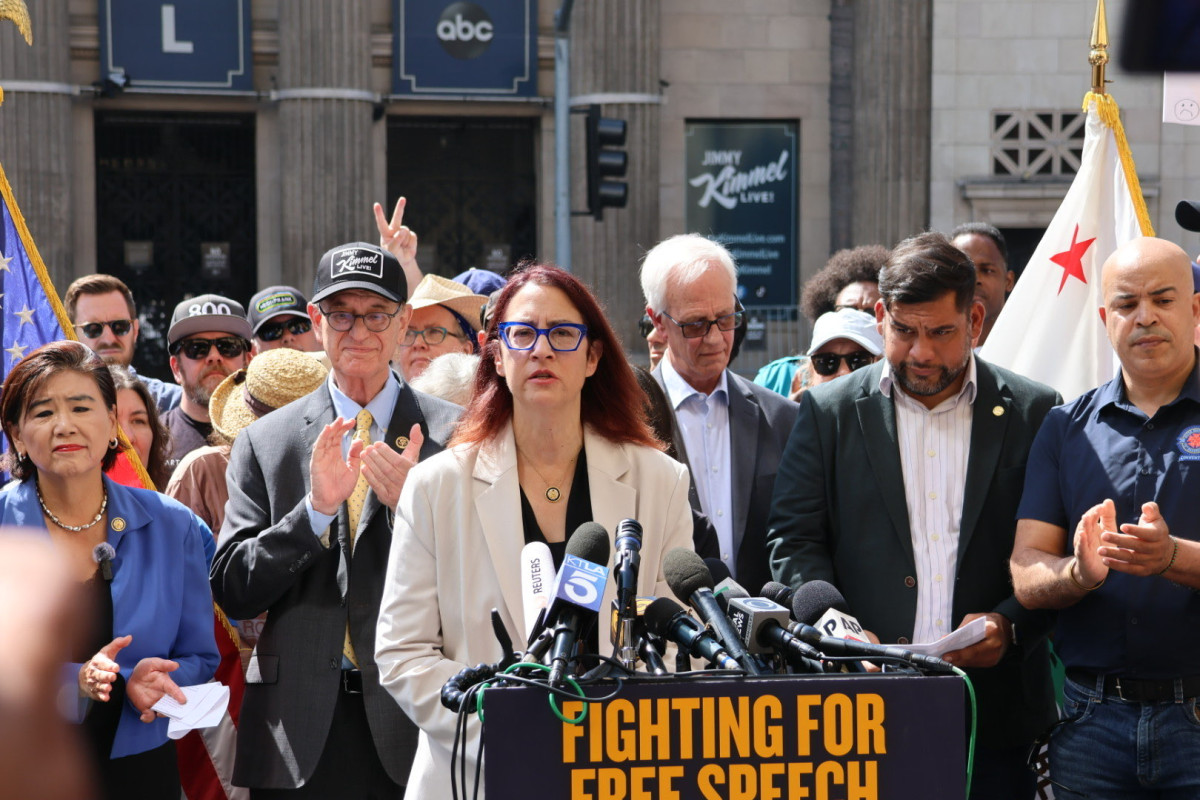 Rep. Friedman Free Speech Rally