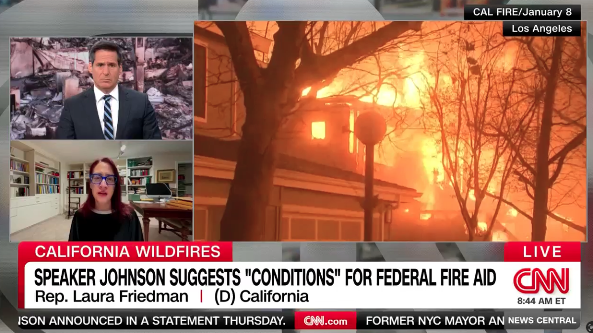 Rep. Friedman on CNN