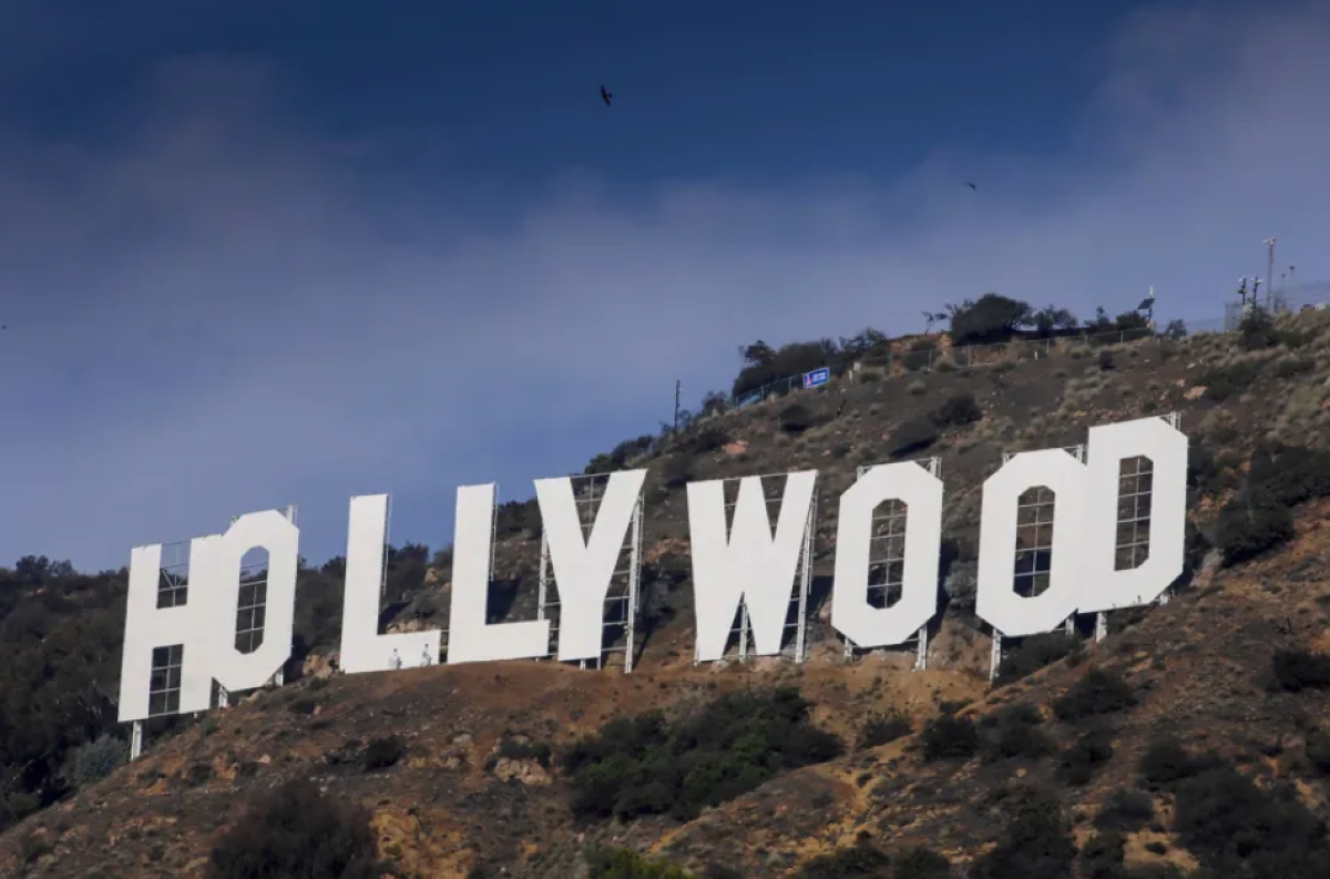 Hollywood sign