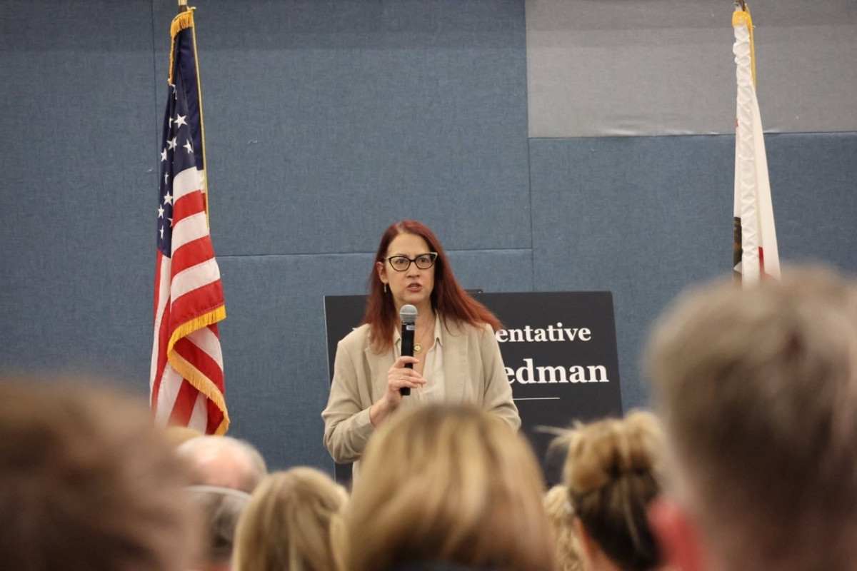 Friedman at town hall