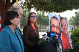 LSF, Brad Sherman, and Judy Chu at ICE Presser 3