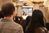 Above: Rep. Friedman leading students on a tour of the Capitol.