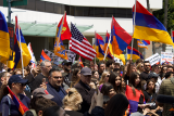 Armenian Genocide demonstrators