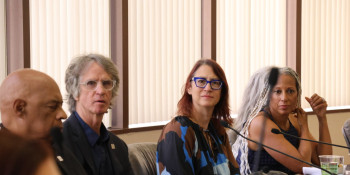 Above: Friedman and DGA Leadership Council Chair and director Jay Roach.