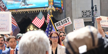 Rep. Friedman Free Speech Rally