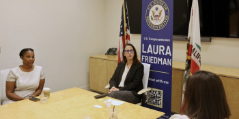 Rep. Friedman with CC & Saban Clinic