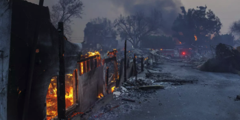 Wildfire damage